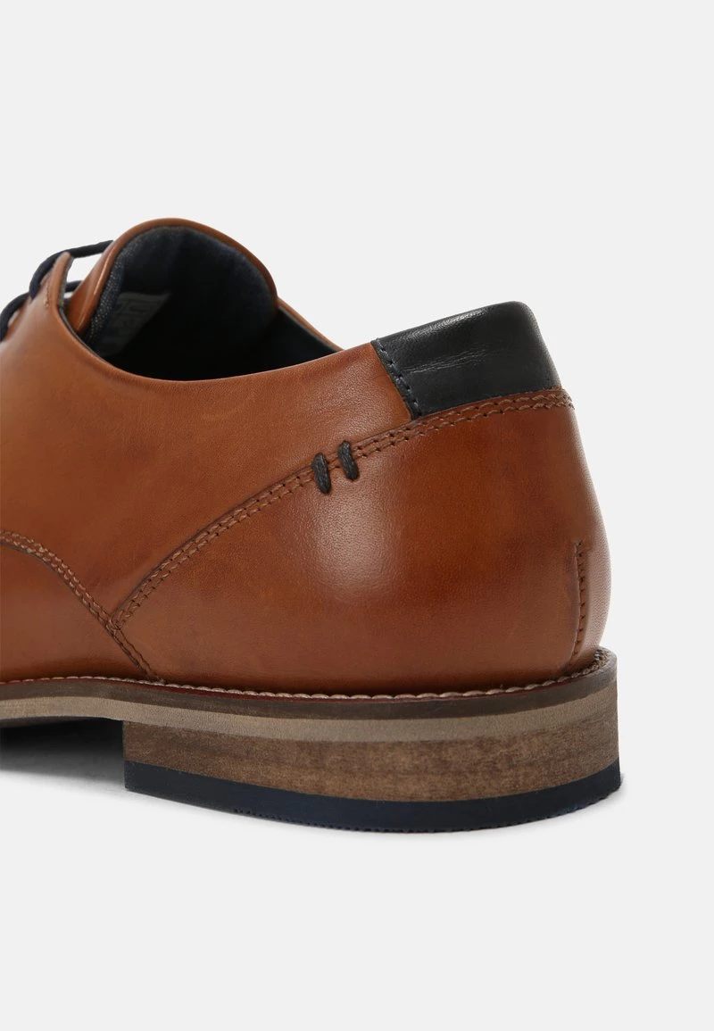 Pier One Hombre LEATHER - Zapatos Con Cordones - Cognac 6 Pier One Hombre LEATHER - Zapatos Con Cordones - Cognac - Imagen 4
