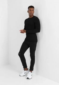 Pier One Jersey De Punto - Black, Hombre -Ofertas Pier One Tienda e4e63987ddd14352b64279a8fa8d9aca