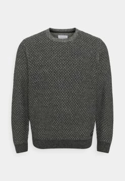 Pier One Hombre Jersey De Punto - Mottled Grey -Ofertas Pier One Tienda e60459c31f784e4eba6835ff13ef2a53
