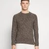 Pier One Hombre Jersey De Punto - Mottled Brown -Ofertas Pier One Tienda e806873d9e61412e9da5e2cb24a9d0fb