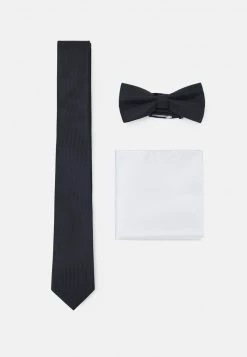 Pier One Hombre SET - Corbata - Black