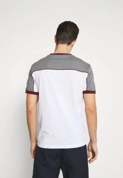 Pier One Hombre Camiseta Estampada - Grey/white/bordeaux -Ofertas Pier One Tienda e85f1c89f05242e7b592bb95a50f5e50