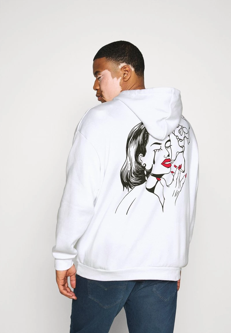 Pier One Hombre Jersey Con Capucha - White 3 Pier One Hombre Jersey Con Capucha - White