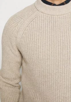 Pier One Hombre CHUNKY MOCKNECK JUMPER - Jersey De Punto - Mottled Beige -Ofertas Pier One Tienda edc403e656a74a09b45ad43587427eb2