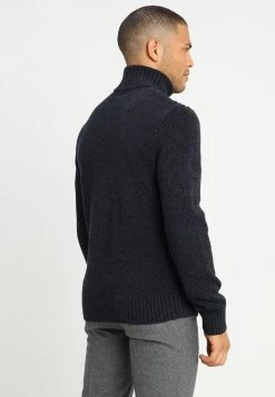 Pier One Hombre Jersey De Punto - Mottled Dark Blue -Ofertas Pier One Tienda ee2a858d252d43b8b5486c30c5f342ed