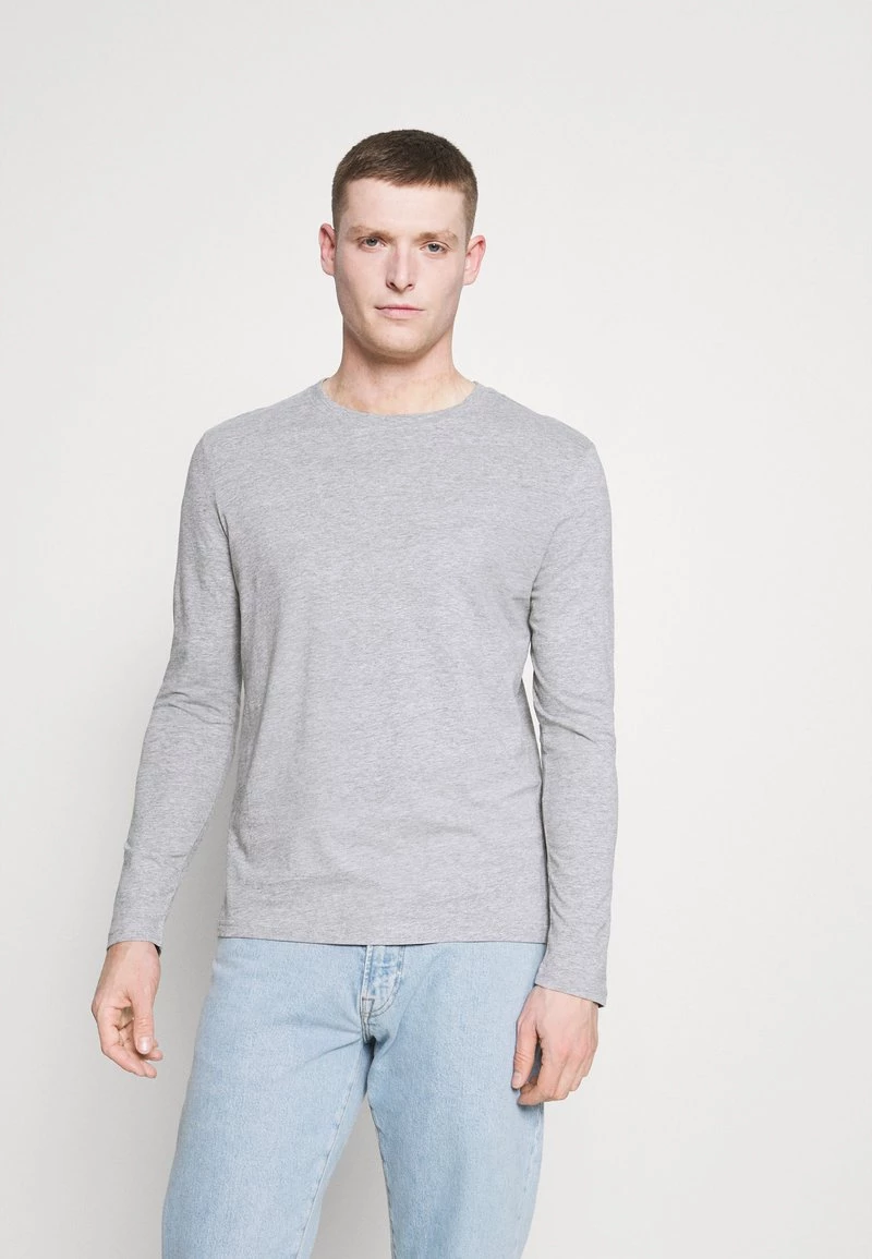 Pier One Hombre 5 PACK - Camiseta De Manga Larga - White/dark Blu/grey 6 Pier One Hombre 5 PACK - Camiseta De Manga Larga - White/dark Blu/grey - Imagen 4