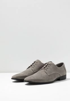 Pier One Zapatos Con Cordones - Grey, Hombre -Ofertas Pier One Tienda f650508ee4674f83beedcb3e7d3dc2fd