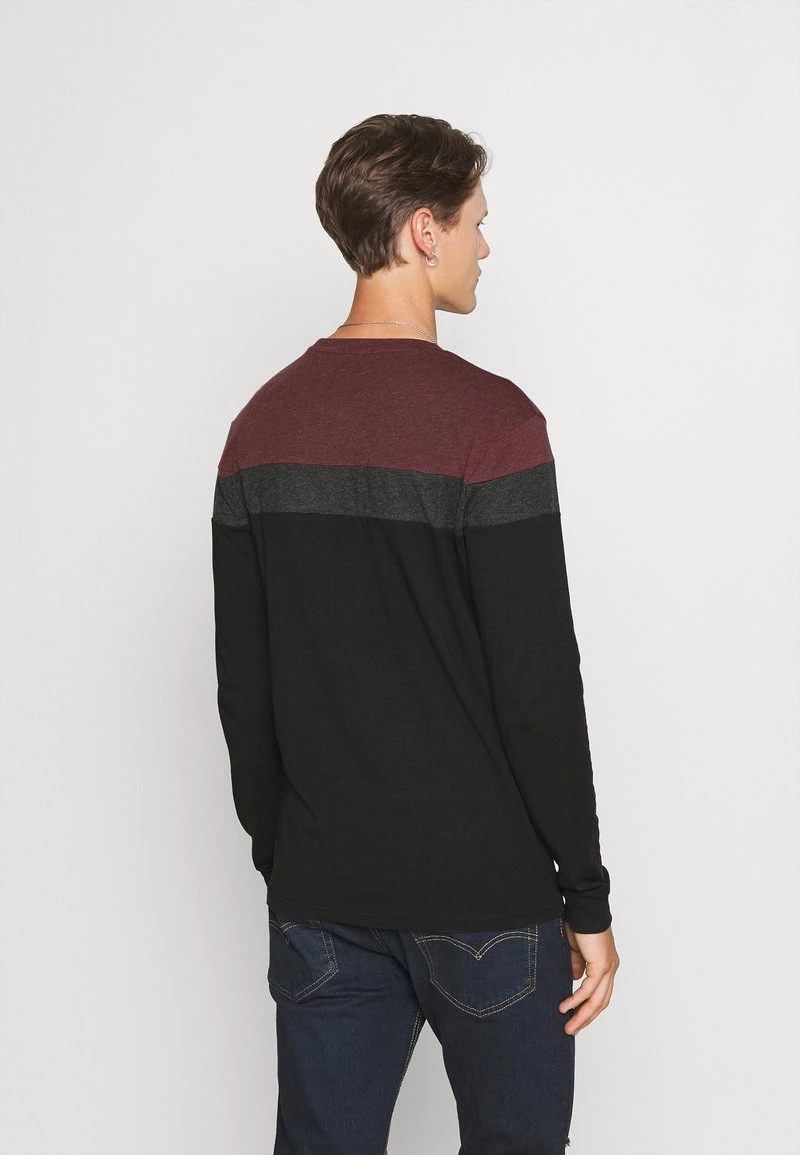 Pier One Hombre Camiseta De Manga Larga - Bordeaux/dark 5 Pier One Hombre Camiseta De Manga Larga - Bordeaux/dark - Imagen 3