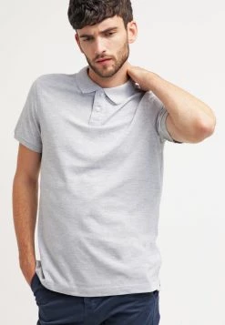 Pier One Hombre Polo - Light Grey Melange