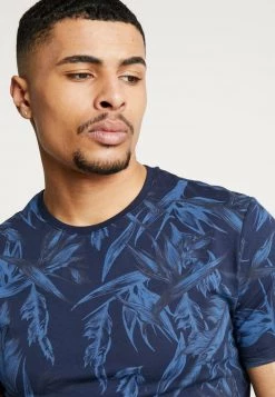 Pier One Camiseta Estampada - Blue, Hombre -Ofertas Pier One Tienda f9035a3854ab428abf9f167b1c6240f2