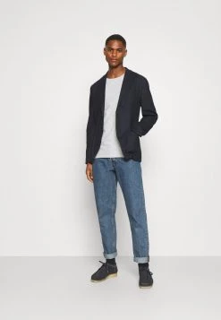 Pier One Hombre 5 PACK - Camiseta Básica - Black/white/light Grey